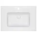 Раковина Qtap Albatross E49 700х490х200 White с донным клапаном QT01119070E49W