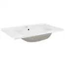 Раковина Qtap Albatross E49 700х490х200 White с донным клапаном QT01119070E49W