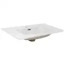 Раковина Qtap Albatross 9H 800х460х180 White с донным клапаном QT01119080HW