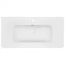 Раковина Qtap Albatross 9H 1000х460х180 White с донным клапаном QT01119100HW
