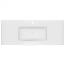 Раковина Qtap Albatross E49 1200х490х200 White с донным клапаном QT01119120E49W