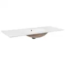 Раковина Qtap Albatross E 1200х460х180 White с донным клапаном QT01119120EW