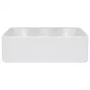 Раковина-чаша Qtap Crow 400х300х140 White с донным клапаном QT05117040JW
