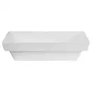 Раковина Qtap Crow 558х372х145 White с донным клапаном QT0511L739W