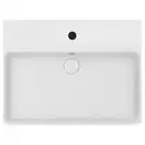 Раковина Qtap Crow 600х450х150 White с донным клапаном QT0511WL032W