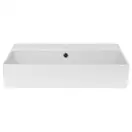 Раковина Qtap Crow 600х450х150 White с донным клапаном QT0511WL032W