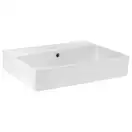 Раковина Qtap Crow 600х450х150 White с донным клапаном QT0511WL032W