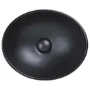 Раковина Qtap Dove 410х335х145 Matt black QT063078MBMB