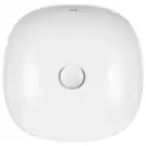 Раковина-чаша Qtap Kolibri 370х370х120 White с донным клапаном QT10118037FW
