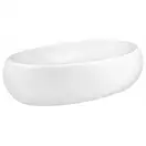 Раковина-чаша Qtap Leo 600х400х155 White с донным клапаном QT11117060GW