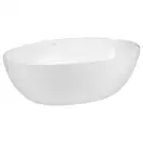 Раковина Qtap Leo 450х305х160 White с донным клапаном QT1111A052W