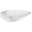 Раковина-чаша Qtap Leo 695х460х115 White с донным клапаном QT1111A089TW