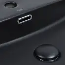 Раковина Qtap Nando LT 500х420х120 Matt black с донным клапаном QT12112173SMBMB