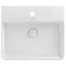 Раковина Qtap Nando LT 500х420х120 White с донным клапаном QT12112173SW