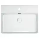 Раковина Qtap Nando LT 600х420х120 White с донным клапаном QT12112173W