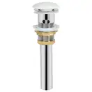 Раковина Qtap Nando B 400х420х155 White с донным клапаном QT12117040BW