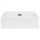 Раковина Qtap Nando C 405х405х125 White с донным клапаном QT12117040CW