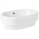 Раковина-чаша Qtap Robin 505х385х190 White с донным клапаном QT1311A025W
