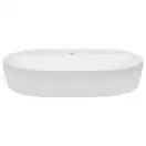 Раковина Qtap Scorpio 610x400x120 White с донным клапаном QT14112203W