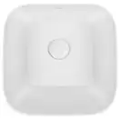 Раковина-чаша Qtap Scorpio 350х390х120 White с донным клапаном QT14112241W