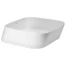 Раковина-чаша Qtap Scorpio 350х390х120 White с донным клапаном QT14112241W