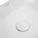Раковина-чаша Qtap Scorpio 350х390х120 White с донным клапаном QT14112241W