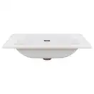 Раковина Qtap Stork 610х420х170 White с донным клапаном QT1511L738W