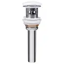Раковина Qtap Stork 610х420х170 White с донным клапаном QT1511L738W