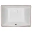 Раковина Qtap Stork 555х410х200 White с донным клапаном QT1511LU022W
