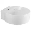 Раковина-чаша Qtap Swan 425х435х195 White с донным клапаном QT1611A005W