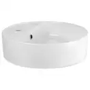 Раковина-чаша Qtap Swan 420х420х145 White с донным клапаном QT1611A051TW