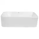 Раковина-чаша Qtap Tern 475х370х140 White с донным клапаном QT17112074W