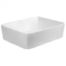 Раковина-чаша Qtap Tern 475х370х140 White с донным клапаном QT17112074W