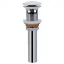 Раковина напольная моноблок Qtap Tern 440х380х830mm White с донным клапаном QT1711G302W