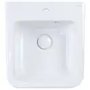 Раковина подвесная моноблок Qtap Tern 370х410х400 White с донным клапаном QT1711G808W