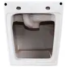 Раковина подвесная моноблок Qtap Tern 370х410х400 White с донным клапаном QT1711G808W