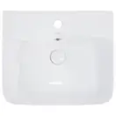 Раковина Qtap Virgo 485x410x125 White с донным клапаном QT18112258W