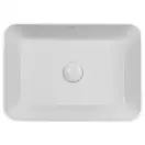 Раковина-чаша Qtap Virgo 490х350х110 White с донным клапаном QT18112261W