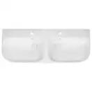 Раковина подвесная моноблок Qtap Virgo 1000х410х360 White с донным клапаном QT1811G760W