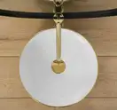Умывальник (раковина) REA SAMI GOLD WHITE накладной (REA-U1801)