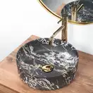 Умывальник (раковина) REA SAMI MARBLE APOGEO MAT накладной (REA-U5608)
