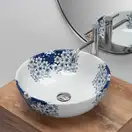 Rea Fiori Умивальник накладний, білий (REA-U6520)