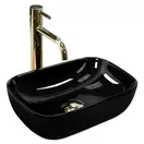Умывальник (раковина) REA BELINDA MINI BLACK накладной черный (REA-U8004)