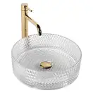 Rea Cristal Transparent Умивальник накладний, прозорий (REA-U9670)