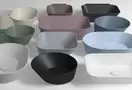 Simas Wave 42 Умивальник накладний, білий мат (WA01WM)