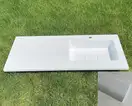 Snail Аляска R Умивальник під пралку, Білий МАТ (167RA100M)