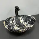 VBI PARMA Умивальник накладний, Black Opal (VBI-011008)