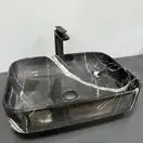 Умывальник (раковина) VBI PALERMO DARK GREY AGATE GLOSSY накладной (VBI-012304)