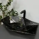 VBI Venezia Marble Раковина накладна, чорний матовий (VBI-012406)