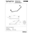 Поручень Omega (104307621), Bemeta